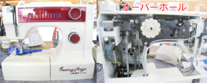 JUKIミシン修理　HZF680